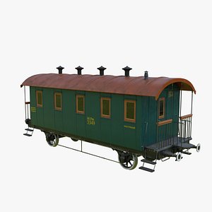 3D Wagon Pass32 model