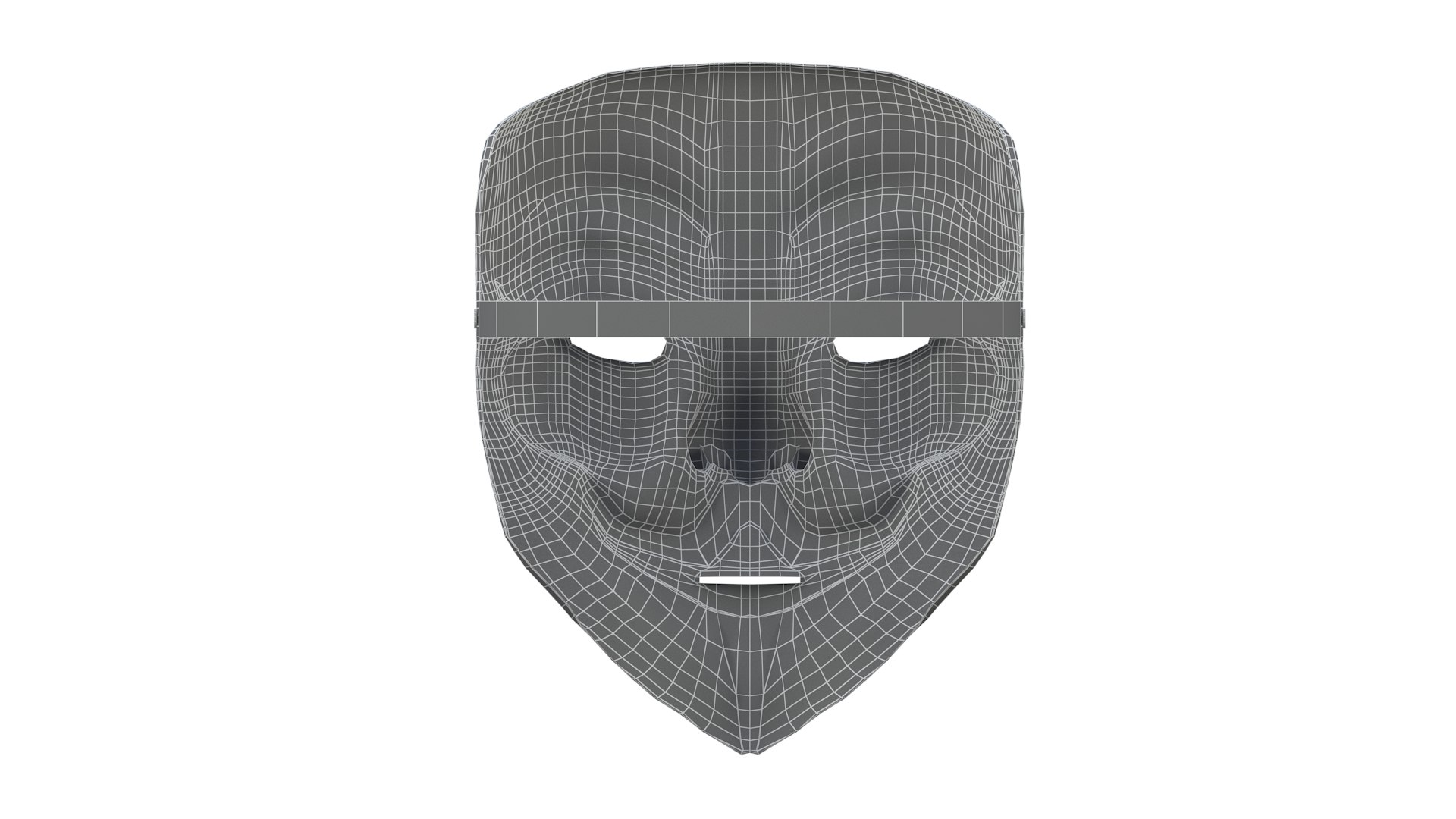 3D Guy Fawkes mask - TurboSquid 1775912