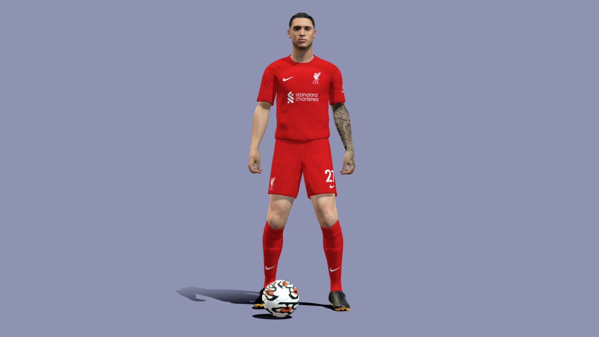 9 Famous Footballers 3D Model - TurboSquid 1984652