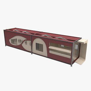 Container Building Interior