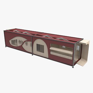Container Building Interior