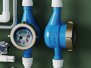 PPR Pipe Water Meter Plumbing Hardware Pack