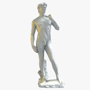 David Statue Stylized