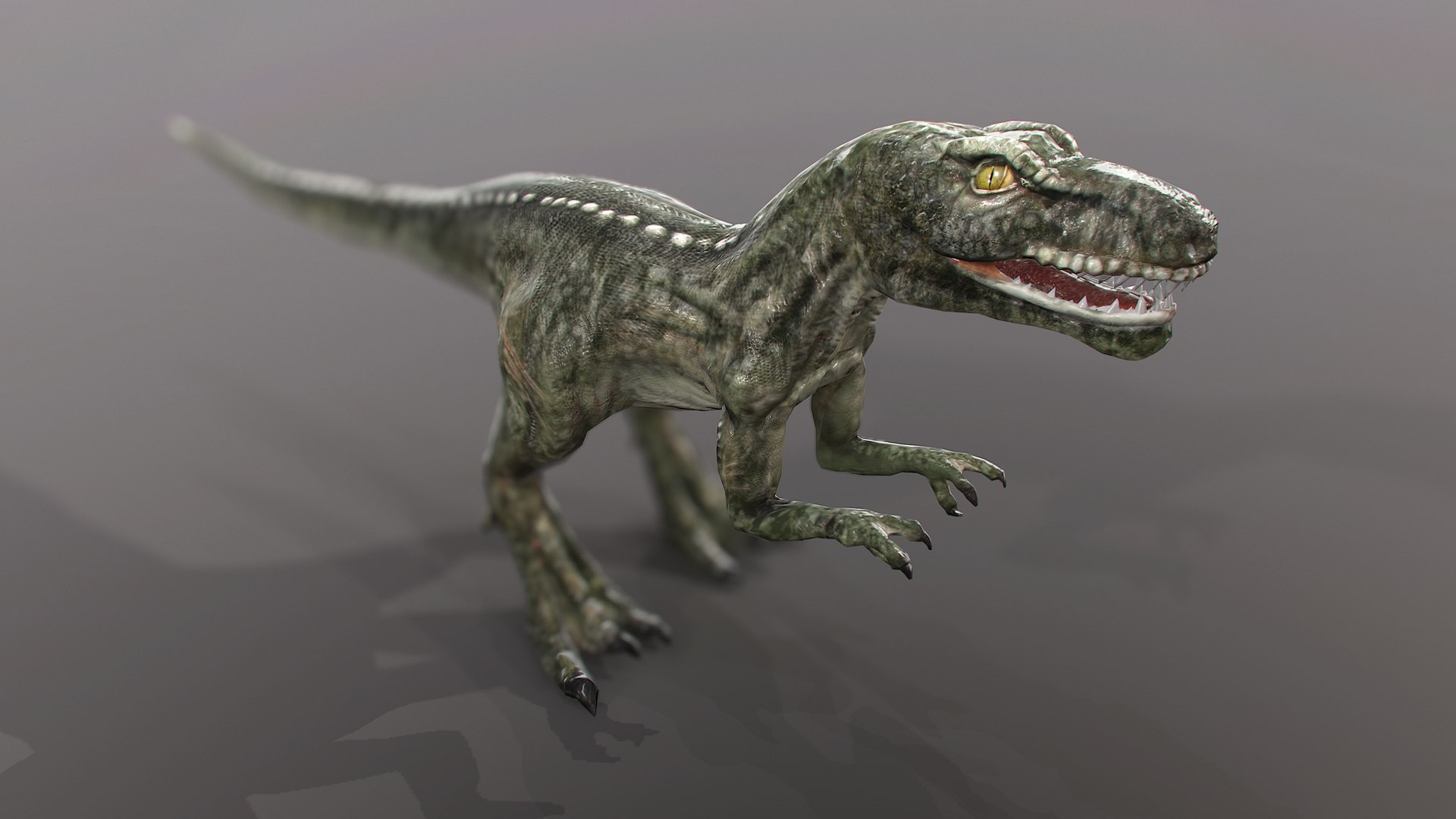 3D Chrome Dino Walking - Download Free 3D model by MayMax (@MayMax)  [fb6f49c]