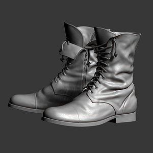 Boots - ZBrush Base Model
