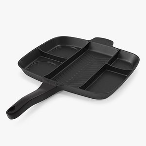 3D masterpan 5 section grill model
