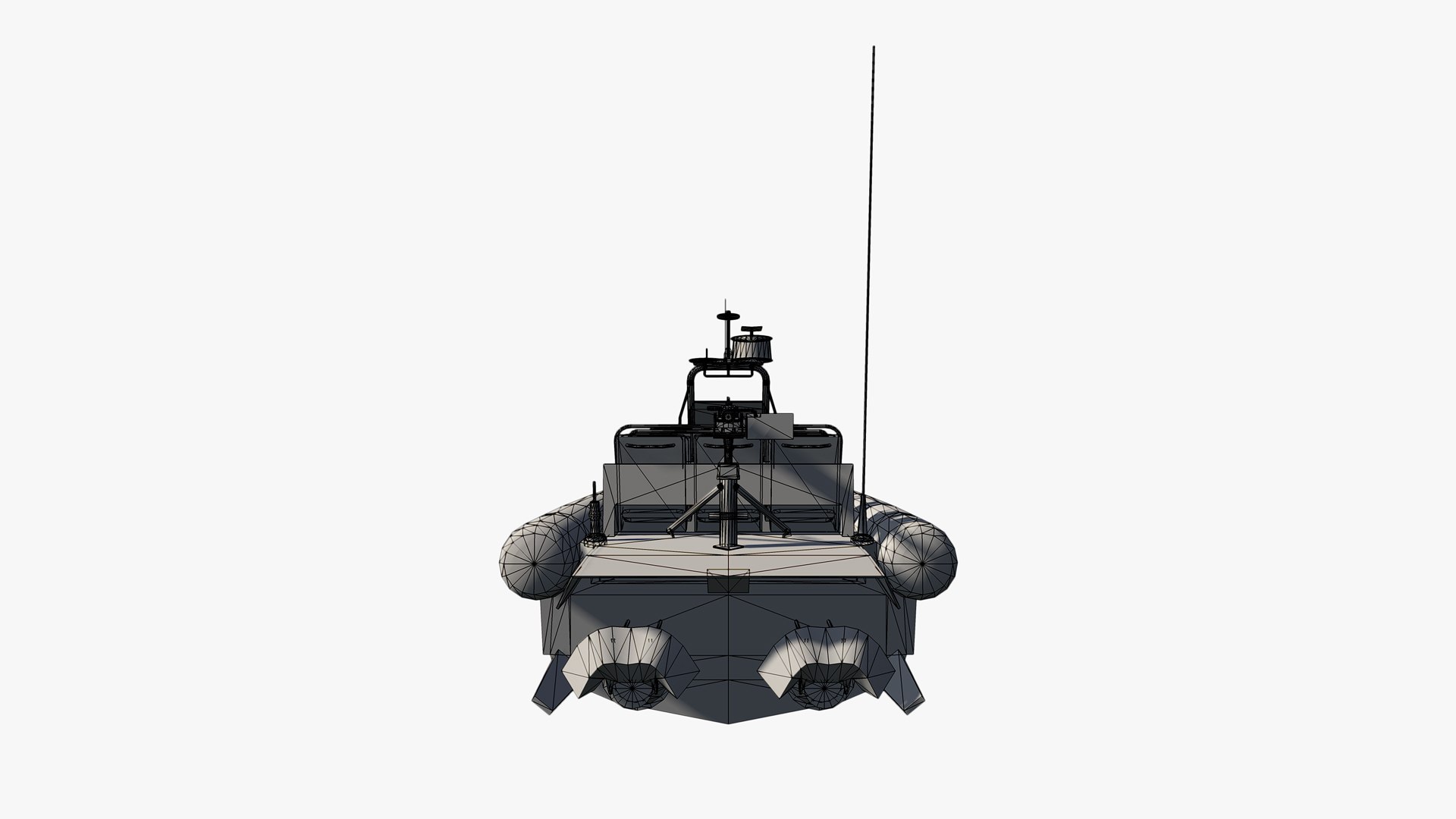 Rhib Guns 3d Fbx