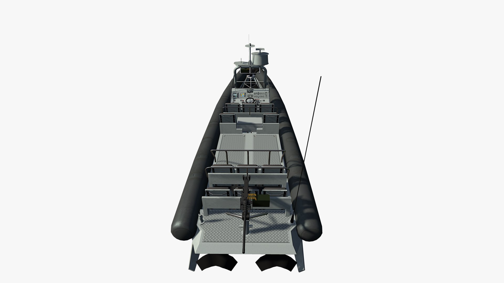 Rhib Guns 3d Fbx