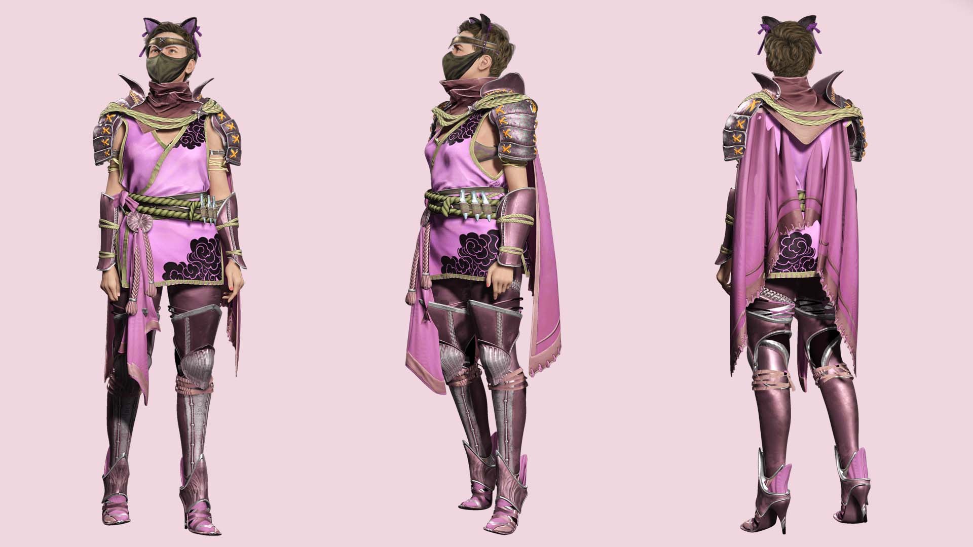 3D Amelia - Ninja Fantasy https://p.turbosquid.com/ts-thumb/i4/KjwSpx/pZ/1/jpg/1702483877/1920x1080/fit_q87/1121ccb83f0322665f40c18108f7656945748218/1.jpg