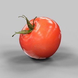 photorealistic tomato 3d model