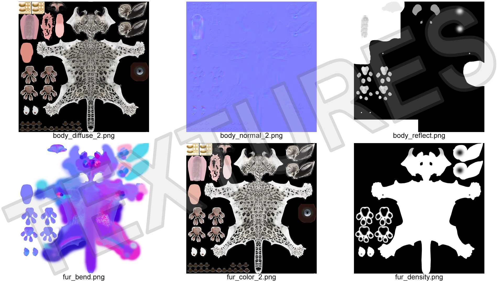 3D model Snow Leopard with Detailed Fur https://p.turbosquid.com/ts-thumb/i4/RVFl3Q/Gd/snow_leopard_with_detailed_fur_019/jpg/1743027517/1920x1080/fit_q87/24a1fd5d2ad5b7cc1b307b622d370d7136a220a4/snow_leopard_with_detailed_fur_019.jpg