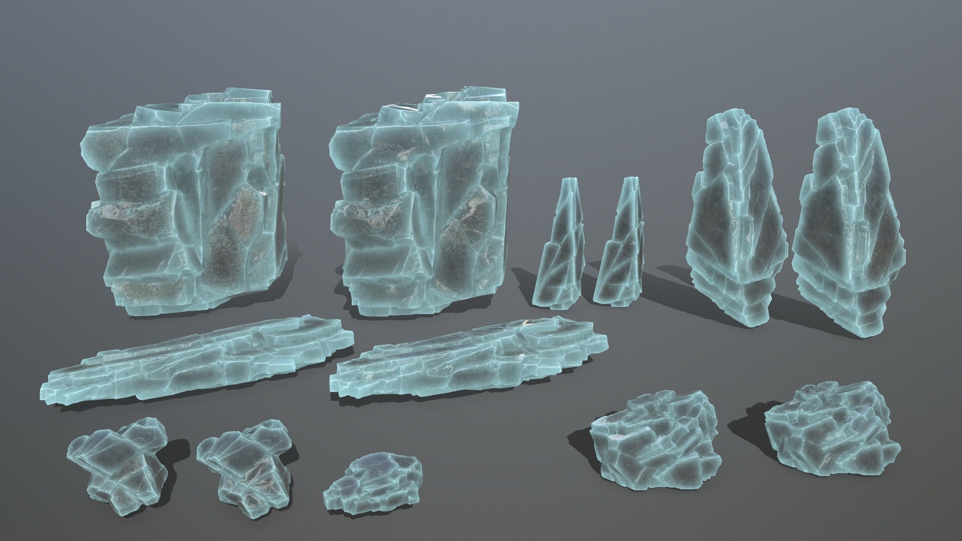 Ice Rocks 3D Model - TurboSquid 2014759