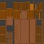Modern Olive Sideboard 4 doors wooden sideboard Low Poly PBR 4K Textures