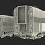 railroad passenger cars 3d model