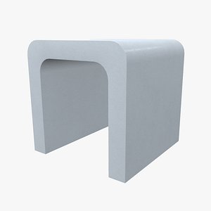 3D Simple Side Table
