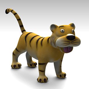Tiger 3D Model $149 - .3ds .c4d .fbx .ma .obj .max .unitypackage