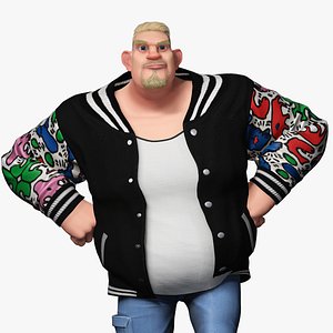 3D Stylized Urban Big Guy