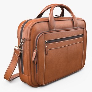 Leather Work Bag 8K PBR Textures