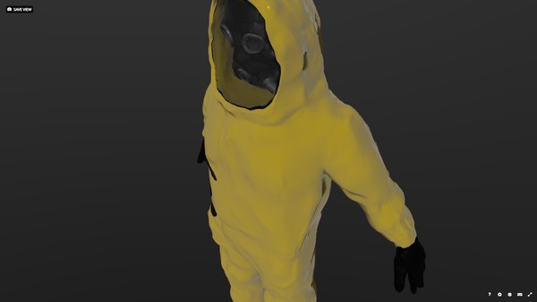 Backrooms Hazmat NBCCBS Suit Model 3D - TurboSquid 1985688