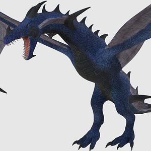 3D model ready dragon animations -