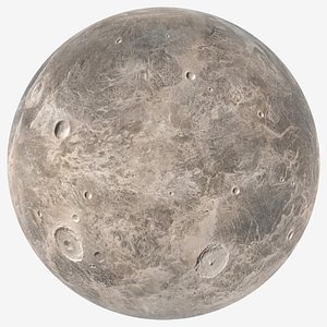 3D Dwarf Planet Ceres model