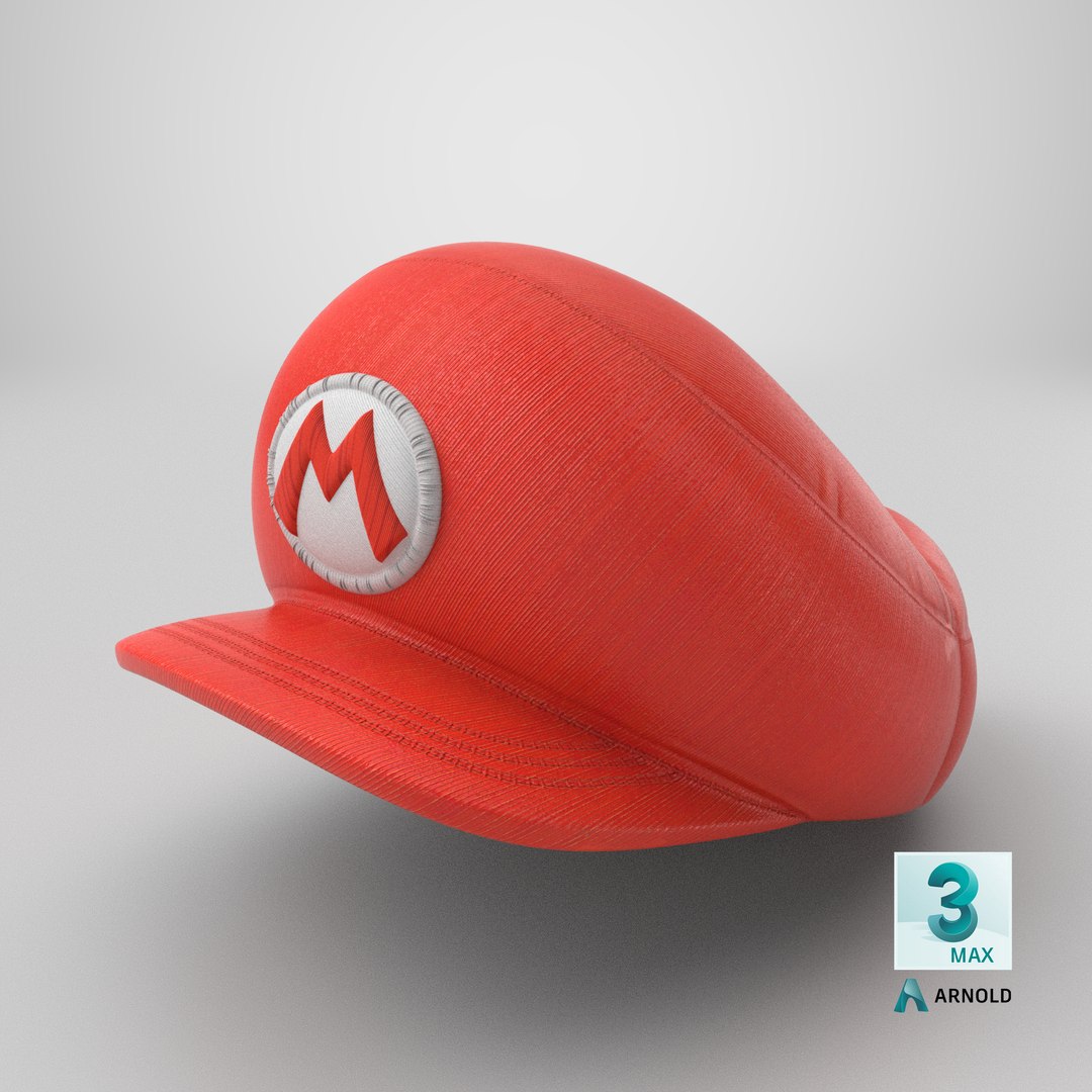 3D Realistic Super Mario Movie Hat https://p.turbosquid.com/ts-thumb/i5/6d4AfL/U1/stemcell_max_arnold_render/png/1718016585/1920x1080/fit_q87/1944cf7286364ff23d4e29fc1748f843c5074fb5/stemcell_max_arnold_render.jpg
