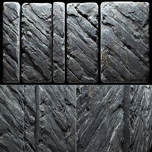 3D stone wall