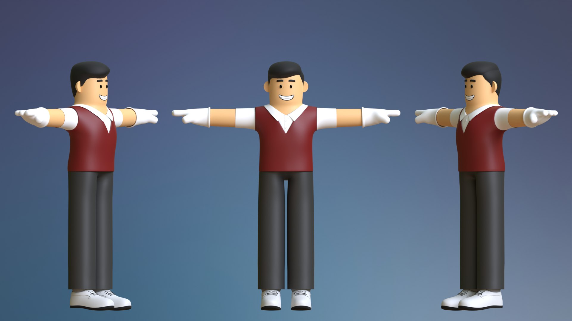 Minimal Golfer Cartoon Character 3D https://p.turbosquid.com/ts-thumb/i5/8ZUeDN/7Y/third_cycle/png/1688112945/1920x1080/fit_q87/79279e3f41fe0a0f166ce5a51b70f3bca6863a3e/third_cycle.jpg