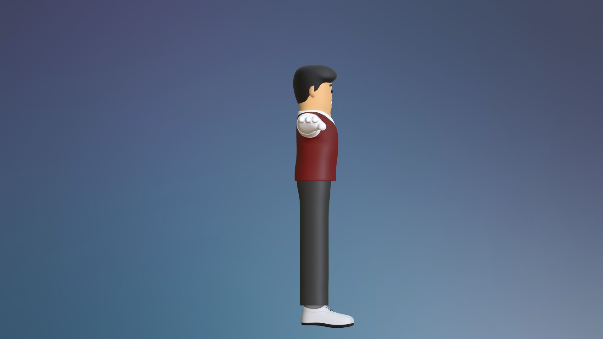 Minimal Golfer Cartoon Character 3D https://p.turbosquid.com/ts-thumb/i5/8ZUeDN/Dk/eevee_left/png/1688112954/1920x1080/fit_q87/43a0ee208004aa31b9db409669f492477cac1265/eevee_left.jpg