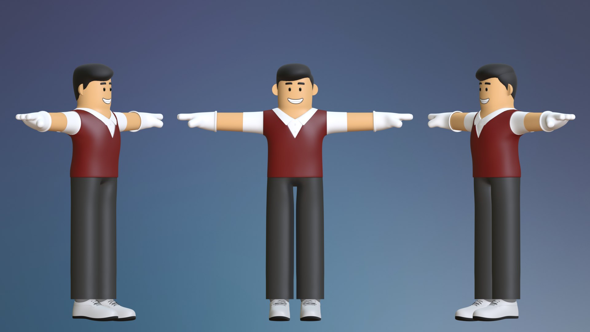 Minimal Golfer Cartoon Character 3D https://p.turbosquid.com/ts-thumb/i5/8ZUeDN/fm/third_eevee/png/1688112945/1920x1080/fit_q87/faa92d7dee60c2e57366a0fa269b3f7a1d5589fa/third_eevee.jpg