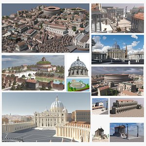 Rome Buildings Pack