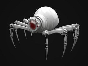 robot spider 3d model