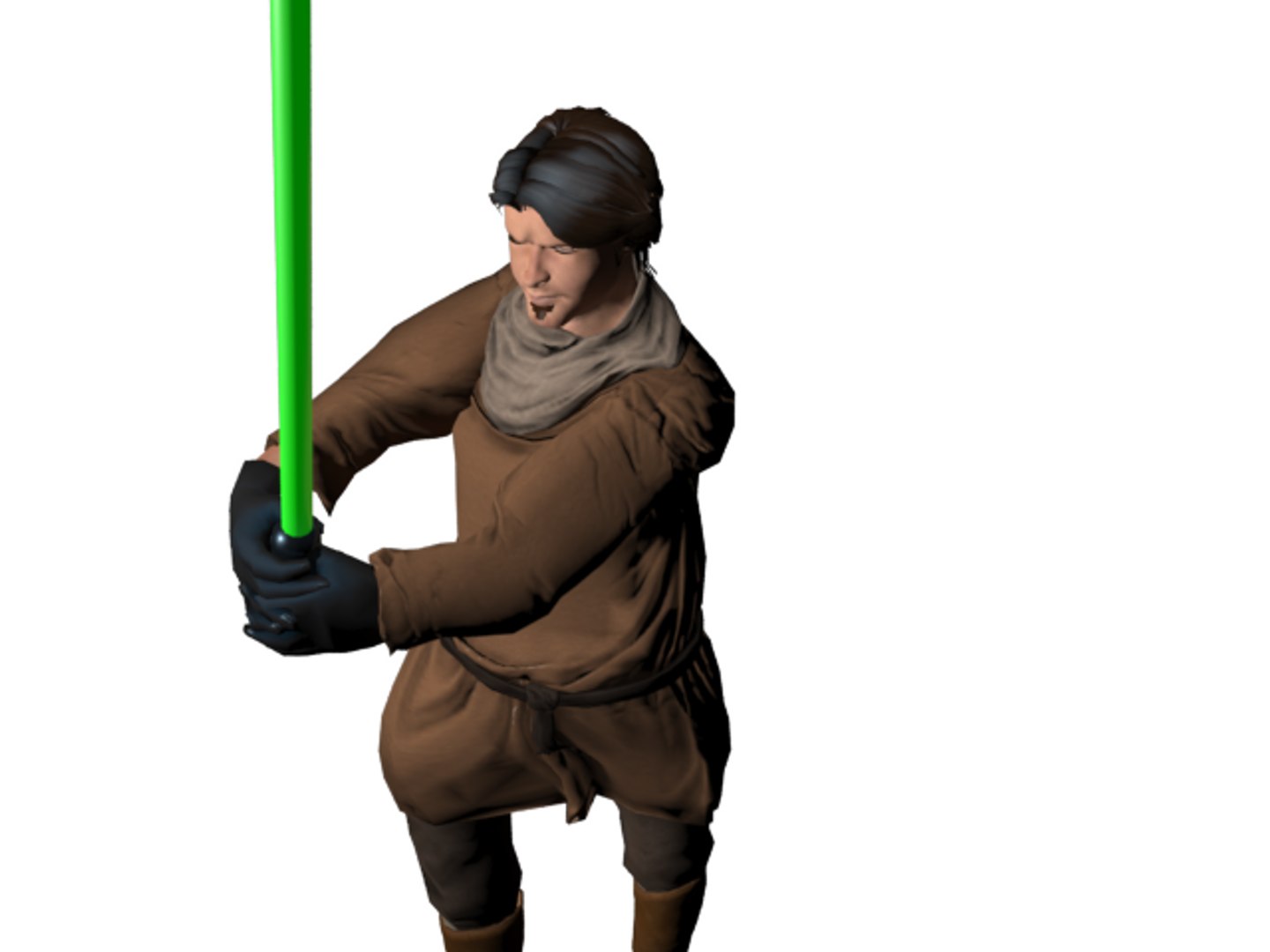 Rigged Jedi Knight Max