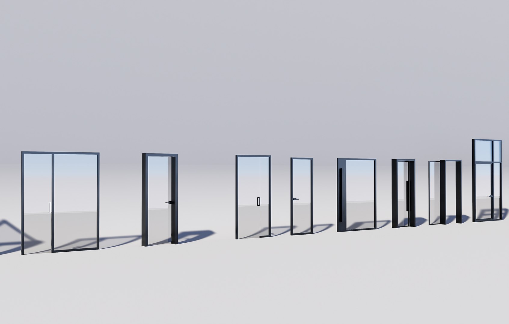 Door Collection - 67 Pieces 3D Model 3D - TurboSquid 2394591