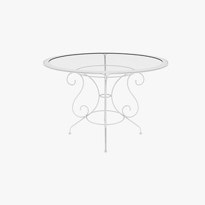 3D model table iron