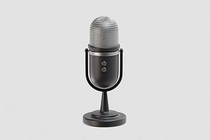 Microphone 3d model 3D