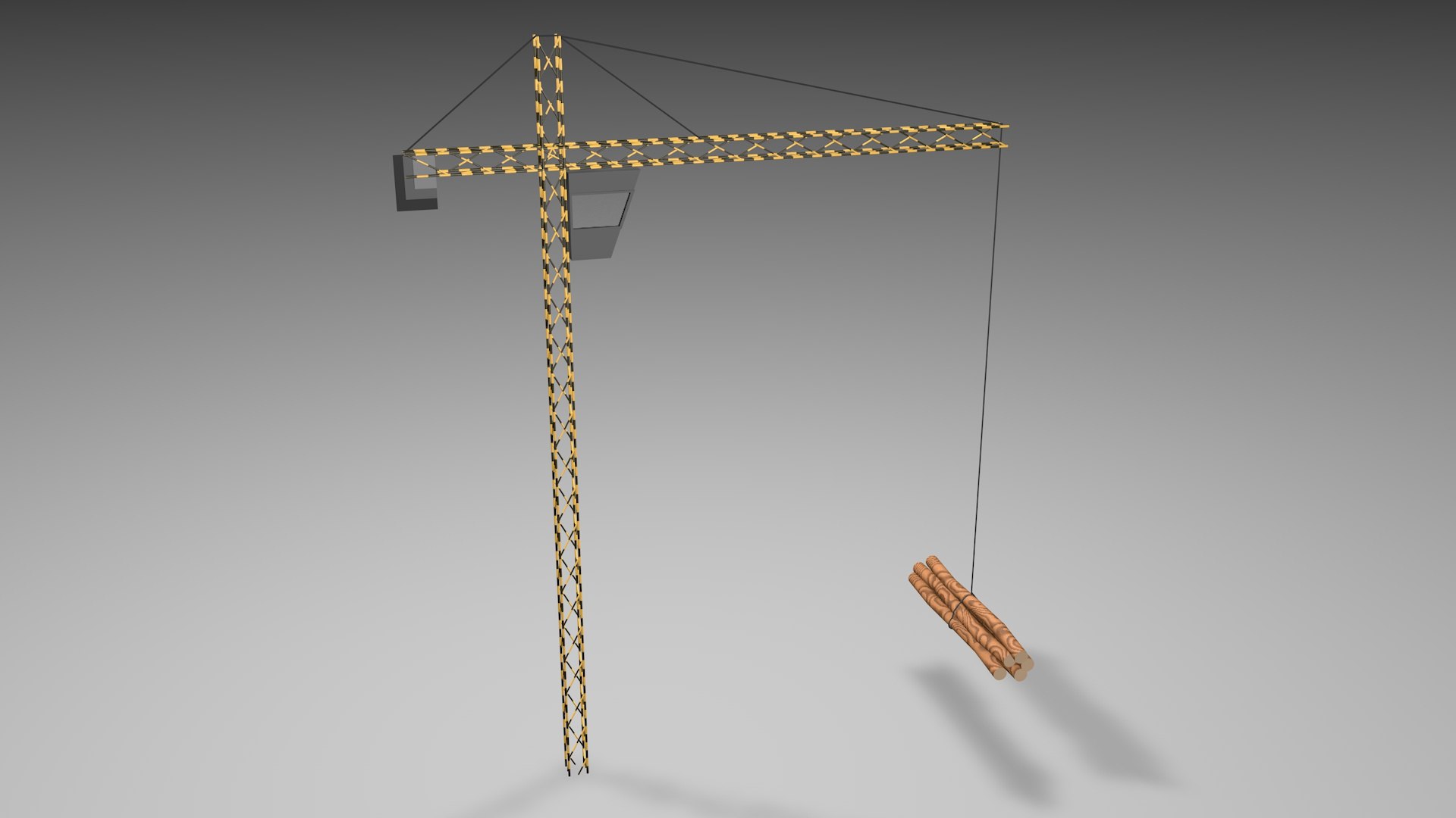 3D Crane Model - TurboSquid 1988813