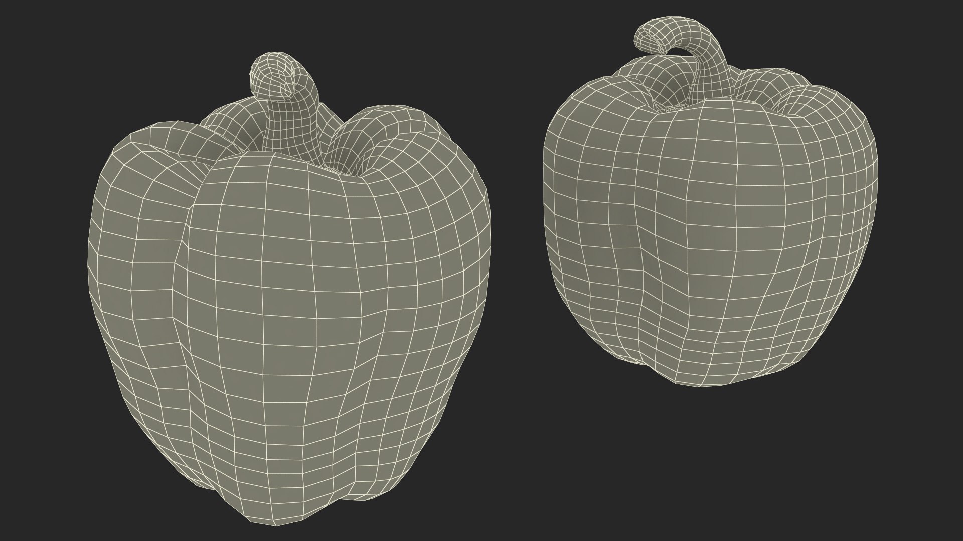 Fresh Peppers Collection 4 model https://p.turbosquid.com/ts-thumb/i5/MdTrFb/DR/freshpepperscollection43dsmodel061/jpg/1682543802/1920x1080/fit_q87/f8b8a1c2ae65c5549c8030047ed70f615eedbeeb/freshpepperscollection43dsmodel061.jpg