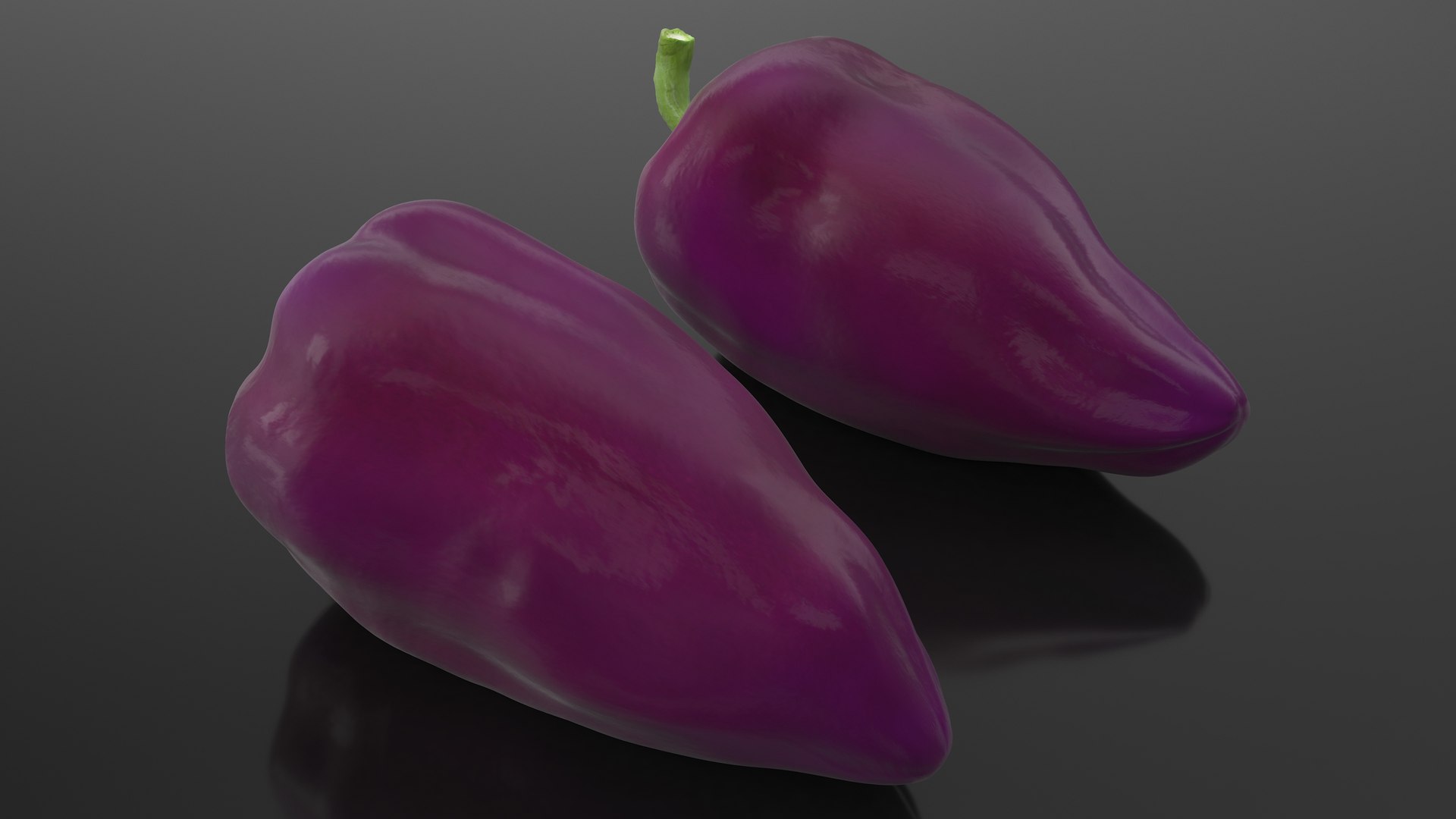 Fresh Peppers Collection 4 model https://p.turbosquid.com/ts-thumb/i5/MdTrFb/Gz/freshpepperscollection43dsmodel003/jpg/1682543588/1920x1080/fit_q87/2e52ec799aa7de3cd115d4844573962e61c67cf4/freshpepperscollection43dsmodel003.jpg