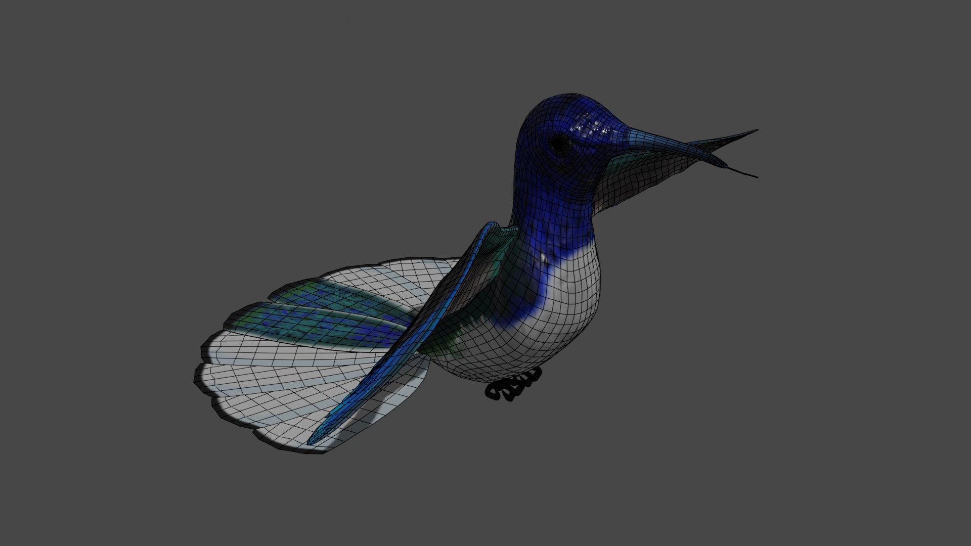 Hummingbird Anim FlyFlower Beija Flor 3D Model - TurboSquid 1837061