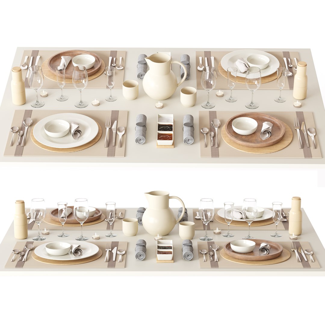 3D Tableware 07 - TurboSquid 2176751