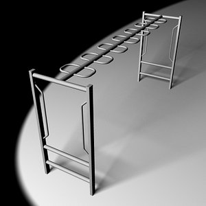 3ds max monkey bars playground