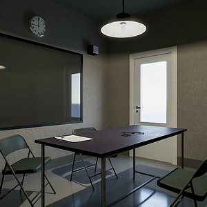 Interrogation Room Photorealistic