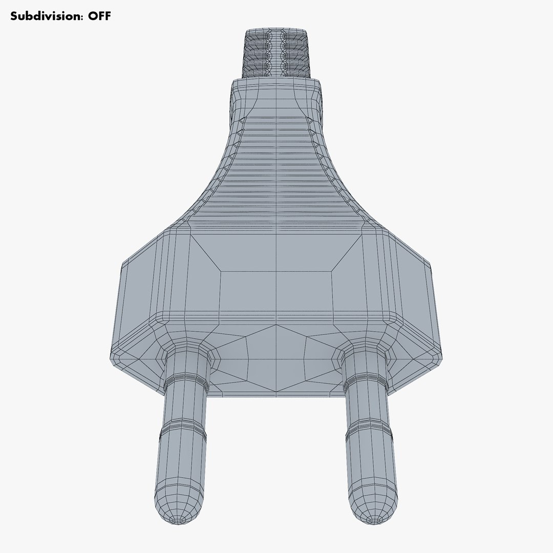 3D Model Europlug V 1 - TurboSquid 2001967