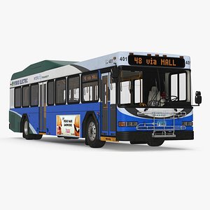gillig advantage hybrid bus 3ds