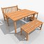 Teakwood Furniture Scene