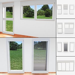 3D window model