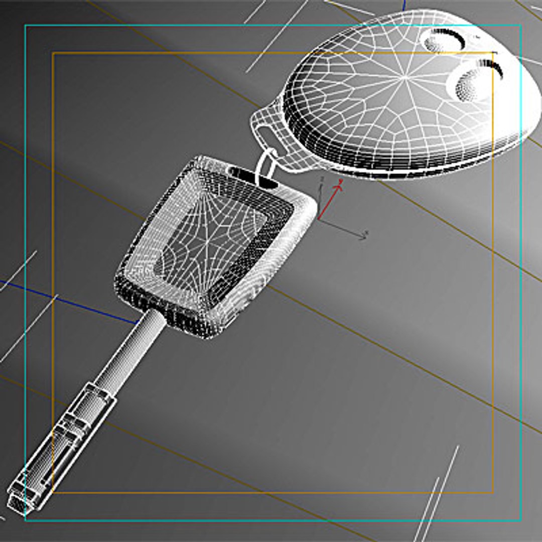 Car Key 3d Max