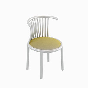 3D Curved Iron Chair 06 model