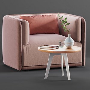 millepiedi coffee table sho 3D model